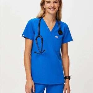 FIGS Catarina One-Pocket Scrub Top L